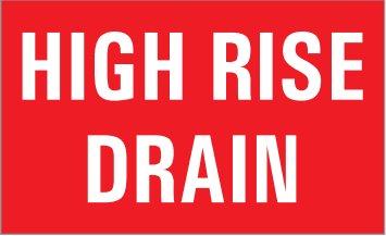 HIGH RISE DRAIN