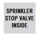 SPRINKLER VALVES INSIDE