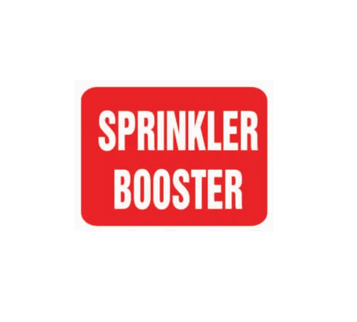 SPRINKLER BOOSTER