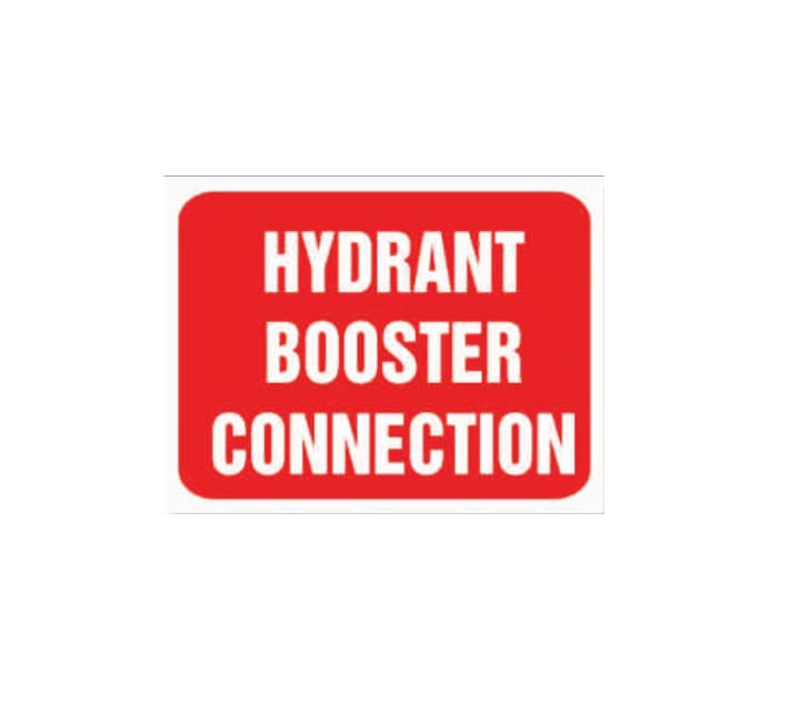 HYDRANT BOOSTER CONNECTION
