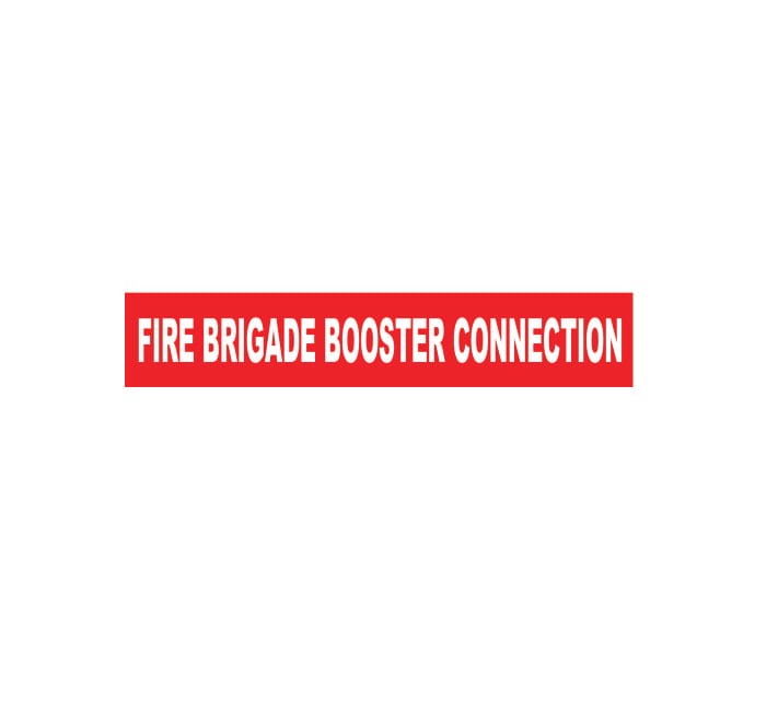 FIRE BRIGADE BOOSTER CONNECTION