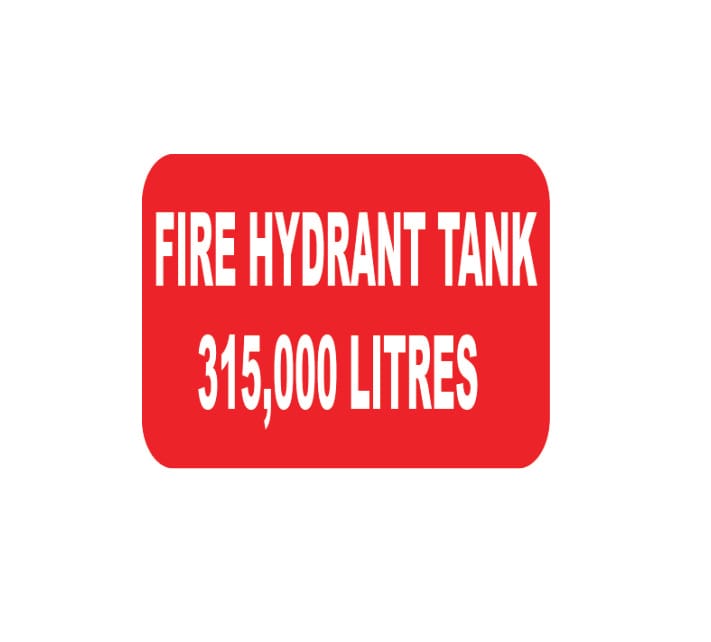 FIRE HYDRANT TANK 315,000 LITRES