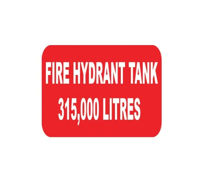 FIRE HYDRANT TANK 315,000 LITRES – Part No. PL49