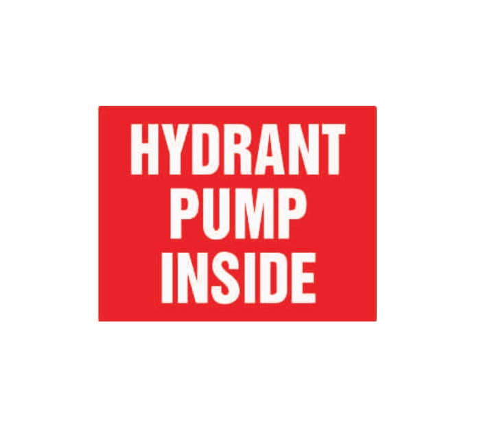HYDRANT PUMP INSIDE