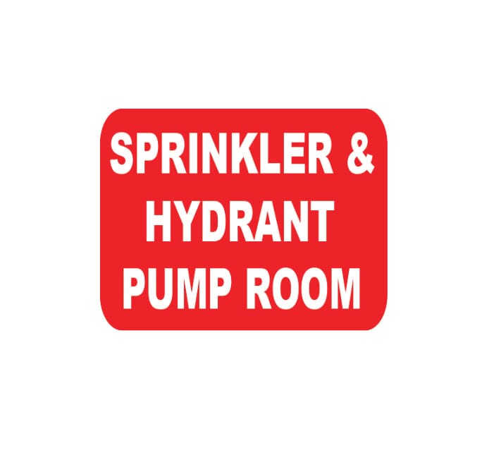 SPRINKLER & HYDRANT PUMP ROOM