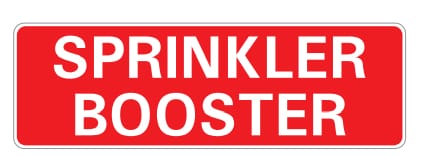 SPRINKLER BOOSTER