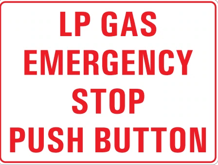 LP GAS EMERGENCY STOP PUSH BUTTON – Part No. PL65