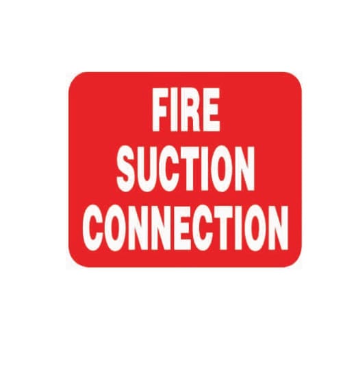 FIRE SUCTION CONNECTION