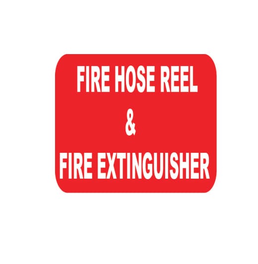 FIRE HOSE REEL & FIRE EXTINGUISHER