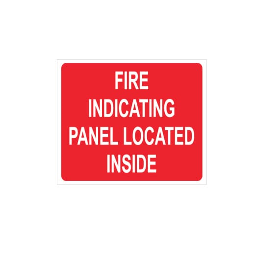 FIRE INDICATING PANEL LOCATED INSIDE