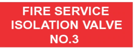 FIRE SERVICE ISOLATION VALVE NO.3 – Part No. PM141