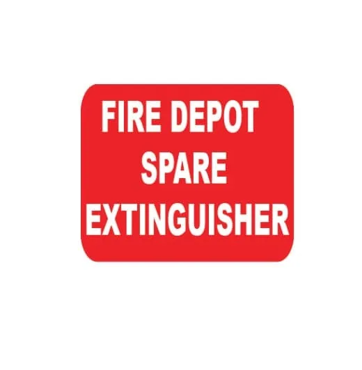 FIRE DEPOT SPARE EXTINGUISHER – Part No. PM142