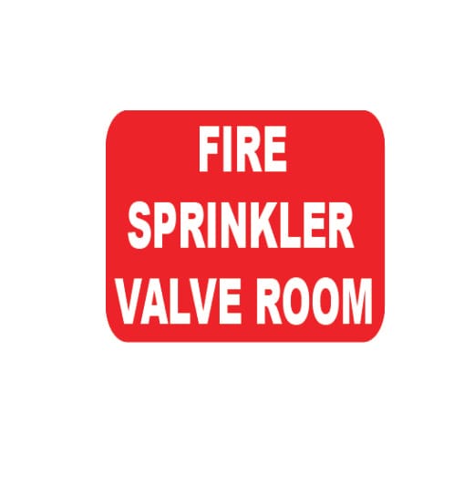 FIRE SPRINKLER VALVE ROOM