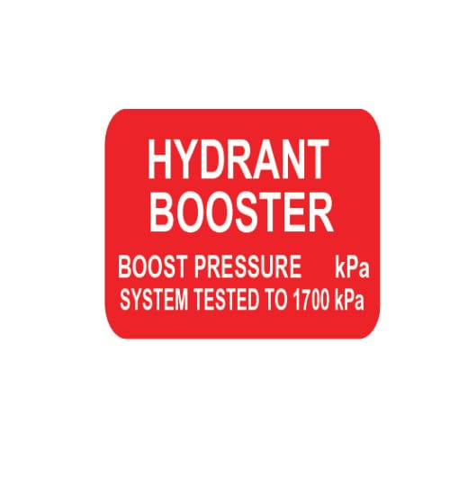 HYDRANT BOOSTER