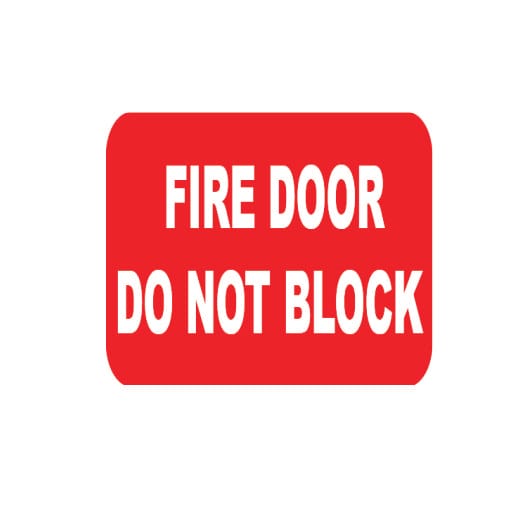 FIRE DOOR EMERGENCY ONLY