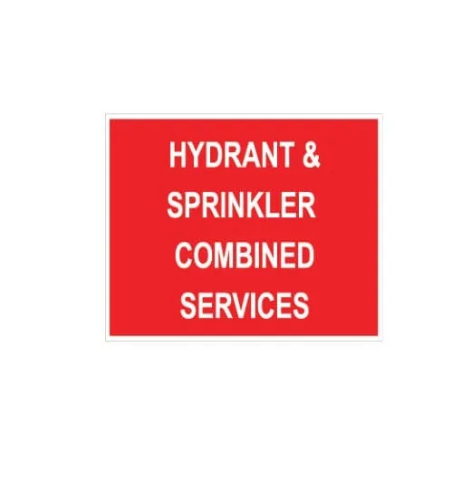 HYDRANT & SPRINKLER COMBINED SERVICES – Part No. PM162