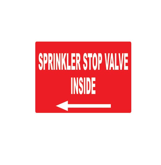 SPRINKLER STOP VALVE INSIDE
