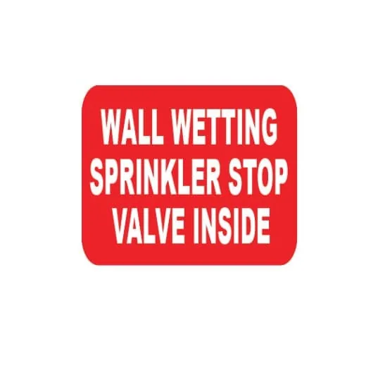 WALL WETTING SPRINKLER STOP VALVE INSIDE – Part No. PM171