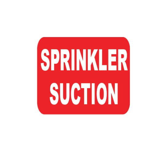 SPRINKLER SUCTION
