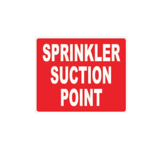 SPRINKLER SUCTION POINT