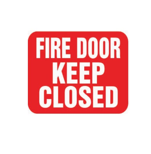 FIRE DOOR KEEP CLOSED