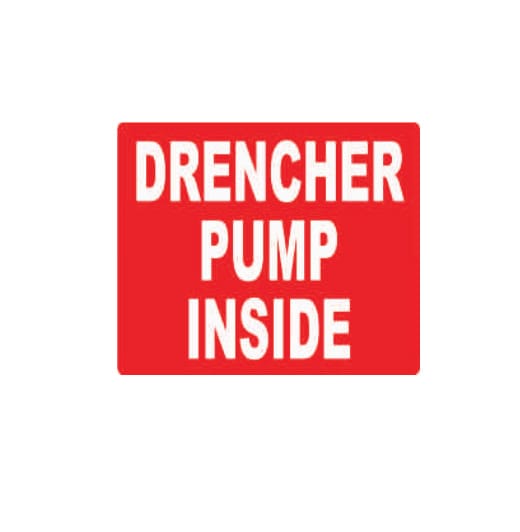 DRENCHER PUMP INSIDE