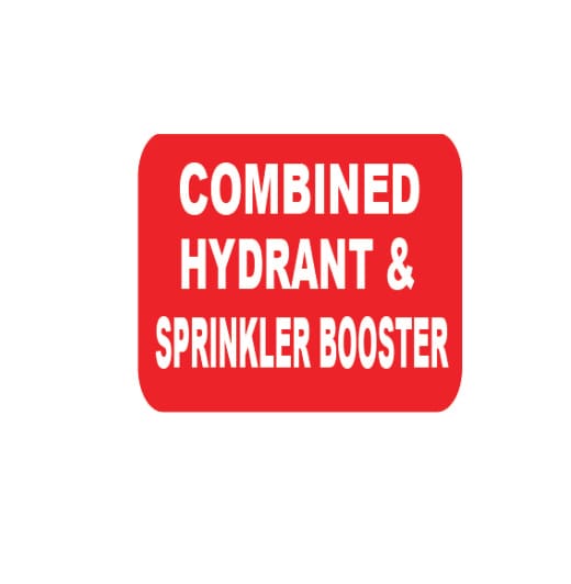 COMBINED HYDRANT & SPRINKLER BOOSTER
