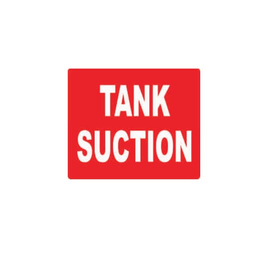 TANK SUCTION