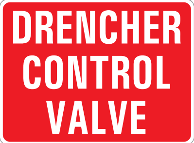 DRENCHER CONTROL VALVE
