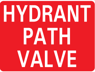 HYDRANT PATH VALVE