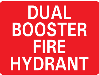 DUAL BOOSTER FIRE HYDRANT