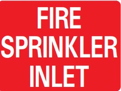 FIRE SPRINKLER INLET – Part No. PM255