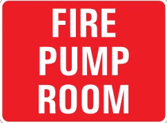 FIRE PUMP ROOM – Part No. PM261