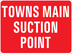 TOWNS MAIN SUCTION POINT