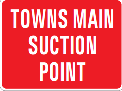 TOWNS MAIN SUCTION POINT