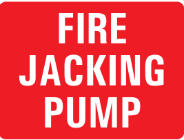FIRE JACKING PUMP