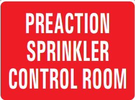 PREACTION SPRINKLER CONTROL ROOM