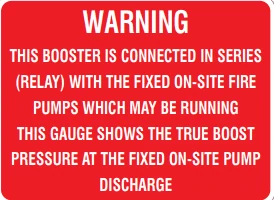 WARNING – Part No. PM295