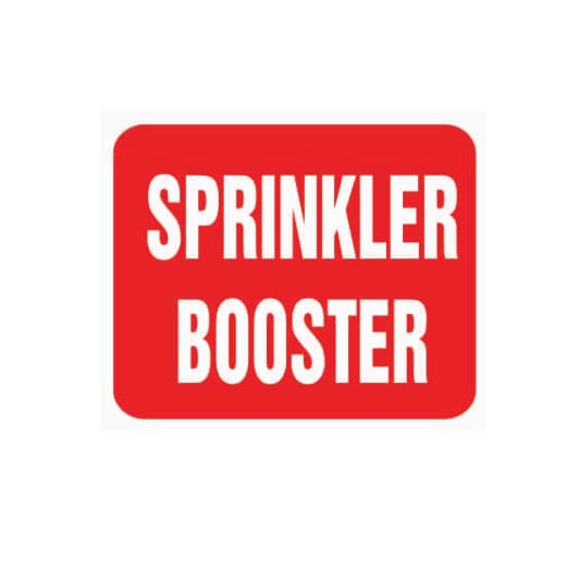 SPRINKLER BOOSTER