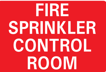 FIRE SPRINKLER CONTROL ROOM