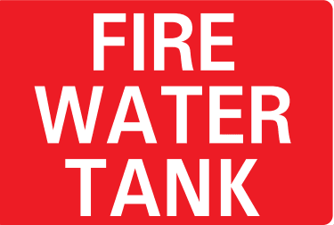 FIRE WATER TANK