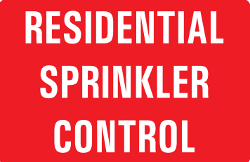 RESIDENTIAL SPRINKLER CONTROL