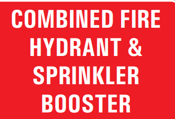 COMBINED FIRE HYDRANT & SPRINKLER BOOSTER