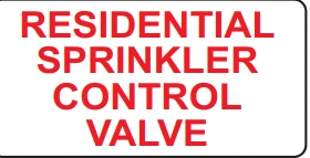 RESIDENTIAL SPRINKLER CONTROL VALVE – Part No. PM346