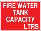 FIRE WATER TANK CAPACITY LTRS – Part No. PM352