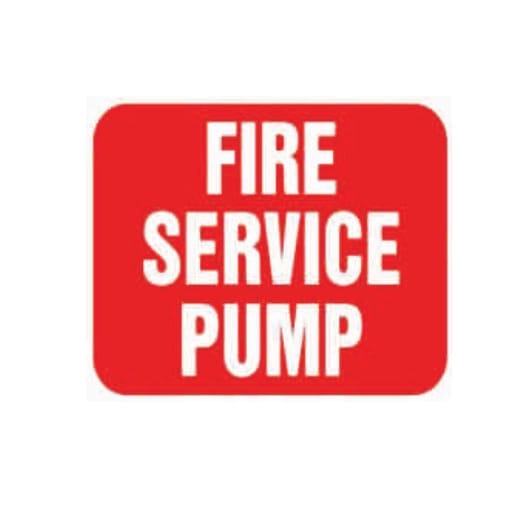 FIRE SERVICE PUMP