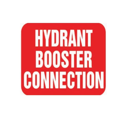 HYDRANT BOOSTER CONNECTION