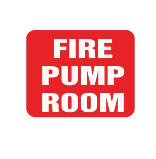 FIRE PUMP ROOM