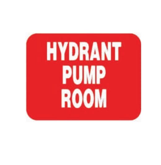 HYDRANT PUMP ROOM