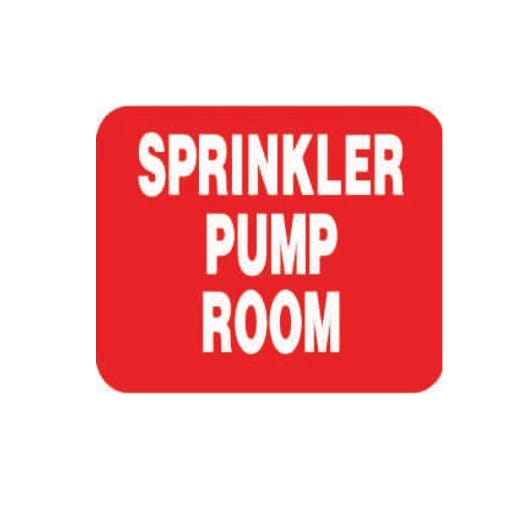 SPRINKLER PUMP ROOM
